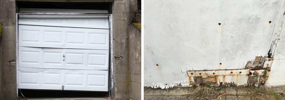 Rotten Commercial Garage Door Repair in Pompano Beach