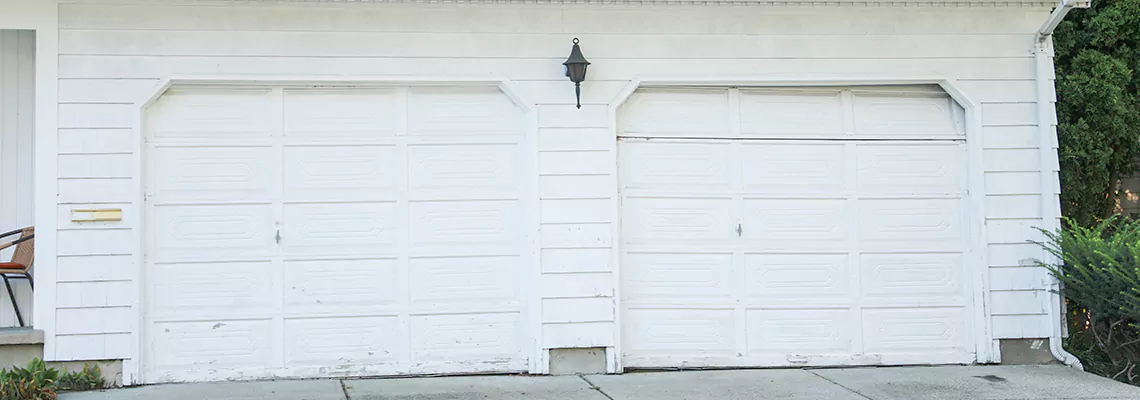 Roller Garage Door Dropped Down Replacement in Pompano Beach