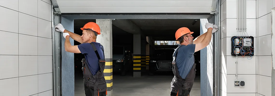 Wooden Garage Door Frame Repair in Pompano Beach